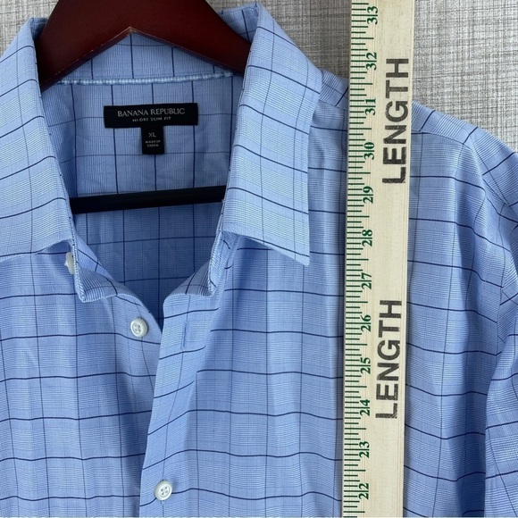 Banana Republic Mens Size XL Long Sleeve Button Down Shirt 1188 - Picture 2 of 7